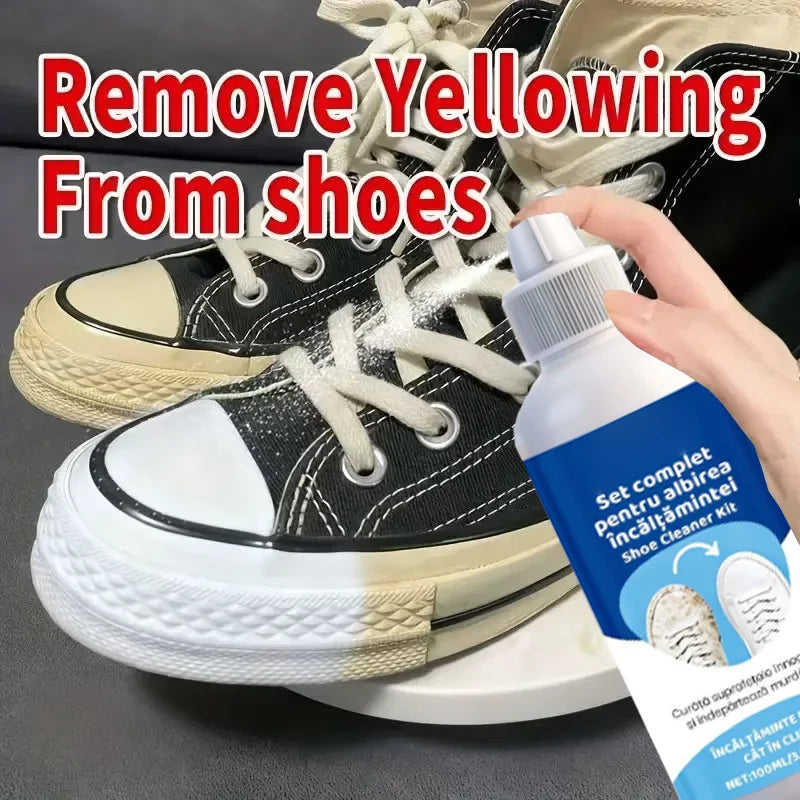 Yellowing shoe soles and edges,anti-yellowing and anti-oxidation agent, whitening and repairing agent for white shoes.