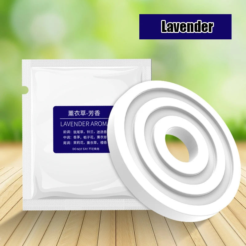 4Pcs Car Air Freshener Fragrant Tablets Auto Perfume Diffuser Replacement Aromatherapy Tablets Perfume Supplement Accessories