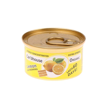 Creative Car Aromatherapy Wooden Blocks Canned Deodorizing Fiber Air Freshener Coffee Fruits Flavor Interior Deodorant Supplies