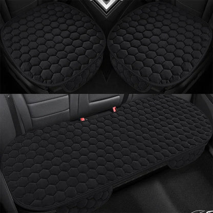 Cushion Thickened Warm Front Single Seat Square Cushion Rear Row Long Cushion Car Seat Cover Seat Covers for Cars Full Set Jdm