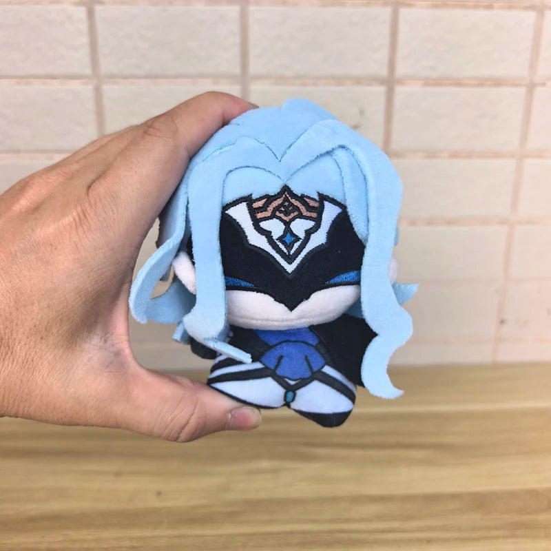 In Stock 12cm Cool Genshin Impact The Doctor‌ Zandik Il Dottore Cartoon Plush Toys Cosplay Cute Anime Game Keychain Plushie Doll