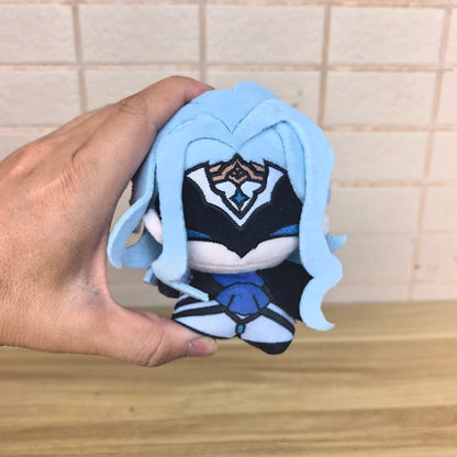 In Stock 12cm Cool Genshin Impact The Doctor‌ Zandik Il Dottore Cartoon Plush Toys Cosplay Cute Anime Game Keychain Plushie Doll