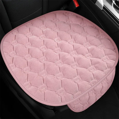 Cushion Thickened Warm Front Single Seat Square Cushion Rear Row Long Cushion Car Seat Cover Seat Covers for Cars Full Set Jdm