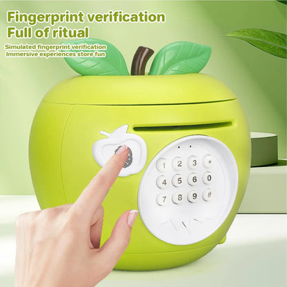 Creative Bank Automatic Mini Safe Coins Cash Saving Money Box Password Counter Code Key Lock Coin Bank ATM Child Gift