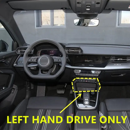 LHD ABS Storage Organizer for Audi A3 S3 8Y 2022 2021 2020 Sedan Hatchback Limousine Sportback Car Interior Accessories