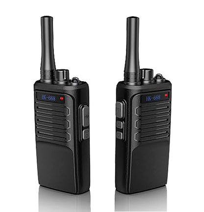 2 Pack Kids Walkie Talkies, 3KM Long Range Two Way Radio, 16 Channels Easy Operation Toy for Boys Girls 3-12 Years Old