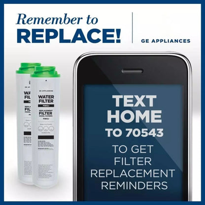 Under Sink Water Filter Replacement for GE FQK2J FQK1K GXSV65R GQSV65R 300Gallons Dual Flow Drinking Water Replacement Filters