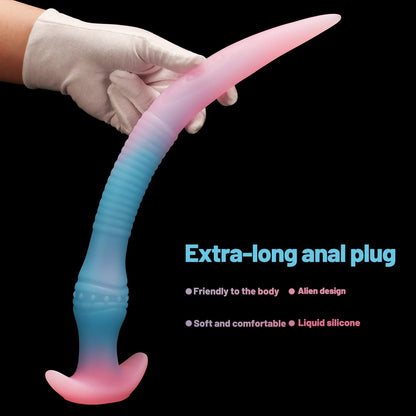 AnalLarge Tentacles Anal Plug Adult Masturbation Toy in Four Sizes, Soft and Safe Liquid Silicone Material, G-spot Anal Stimula