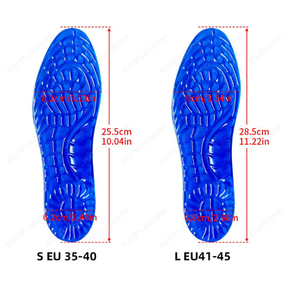 Gel Insole Silicone Orthopedic Arch Support Foot Care For Feet Shoe Sole Sport Insoles Shock Absorption Pads Orthotic Pad
