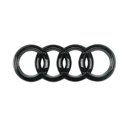 4 Rings ABS Car Front Hood Emblem Bonnet Rear Logo For Audi A3 A4 B8 8P A6 C7 A5 Q5 B7 B6 B9 SLINE QUTTRO RS Q3 Q7 S3 S4 S5 S6