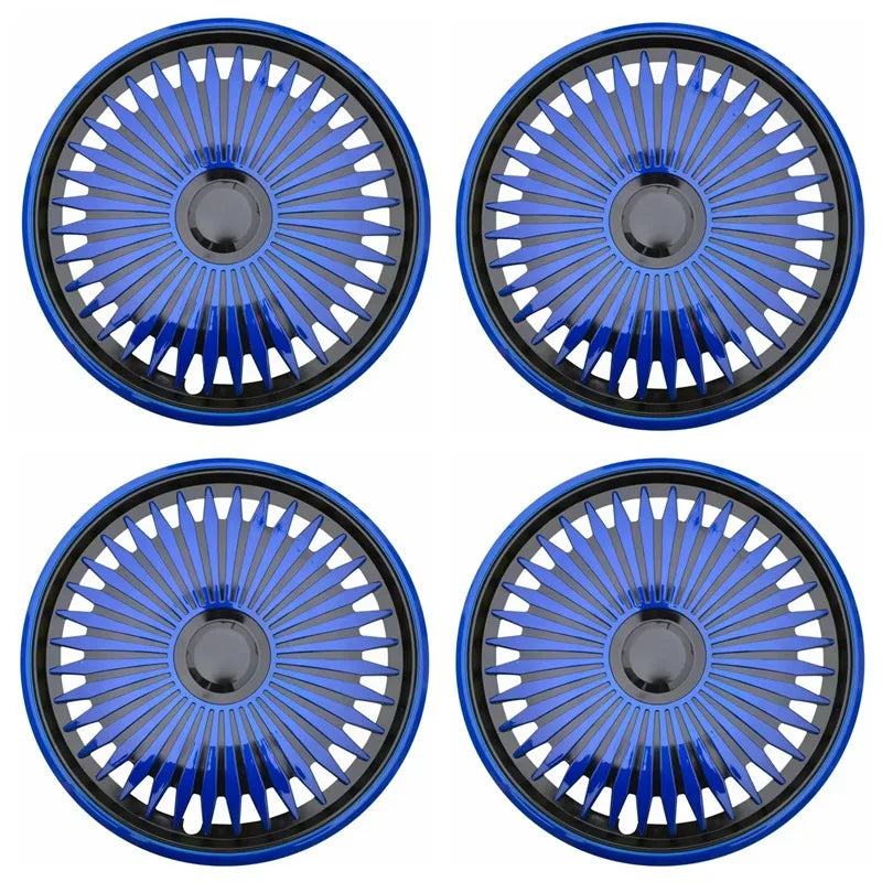 4pcs/set Universal Iron Steel Wheel Cover Car Accessories Replacement Wheel Case R14 R15 R16 Car Hub Cap Wheel Rim Cover Snap