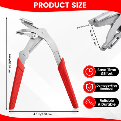 Car Clip Pliers, Panel Clip Removal Tool, Professional Auto Clip Removal Pliers for Automotive Plastic Fasteners