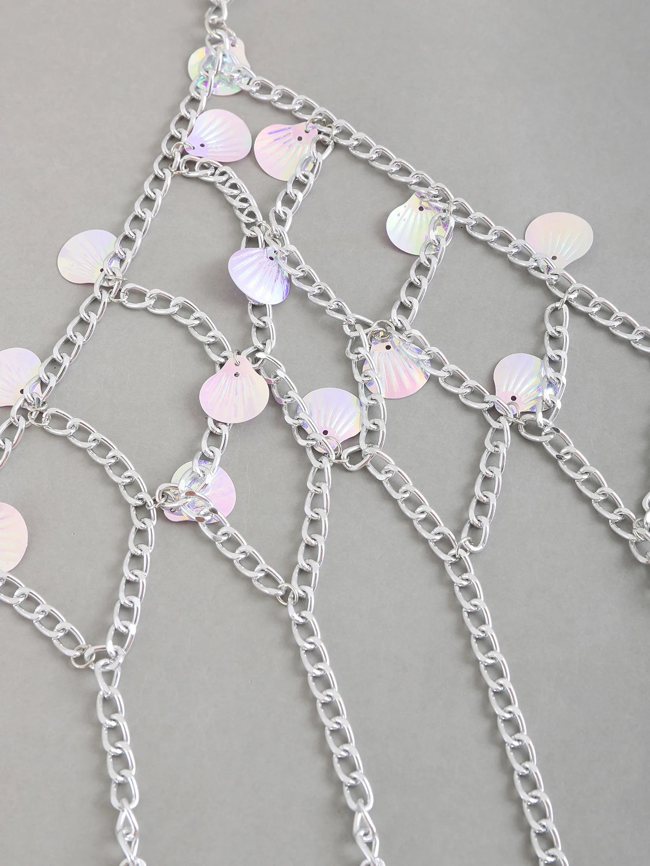 Summer Colorful Shells Chest Bra Chain Sweet Body Outfit Accessories 2025 Handmade Tank Top Sexy Lingerie Jewelry For Women