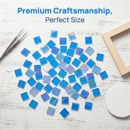 2X2/3X3cm 100-300PCS Mini Holographic Acrylic Blocks DIY Wall Decorations Reflective Acrylic Sheet Home Decoration Crafts Wall D
