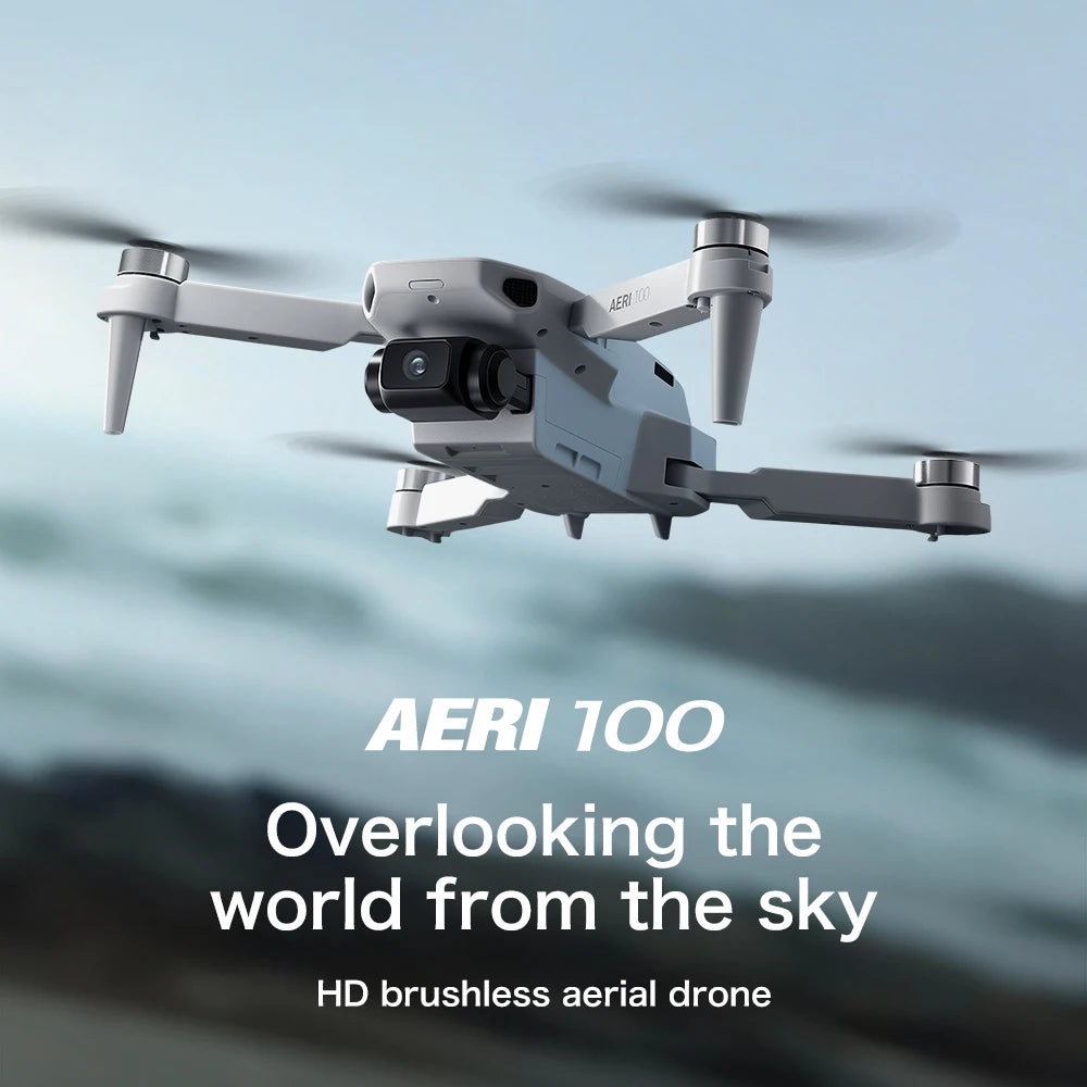 NEW Aeri100 VR Drone 1:1 Scale Aerodynamic Design 8K 1080P HD Camera Remote Control Brushless 360° Obstacle Avoidance Flying Toy