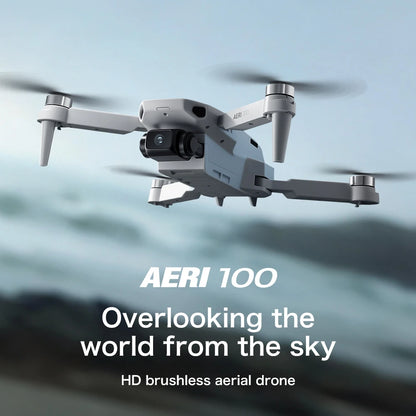 NEW Aeri100 VR Drone 1:1 Scale Aerodynamic Design 8K 1080P HD Camera Remote Control Brushless 360° Obstacle Avoidance Flying Toy