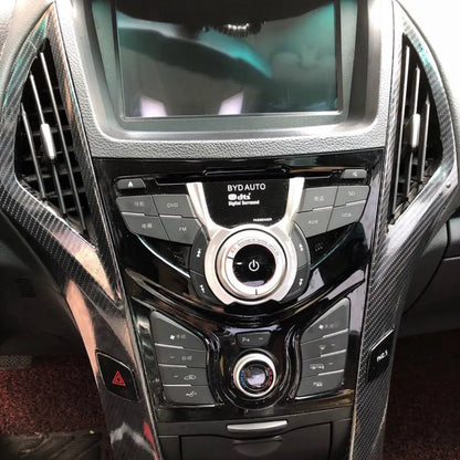 10/20/30/40/50*152cm Black Matte 3D 4D 5D Carbon Fiber Vinyl Car Wraps Auto Satin Film Vehicle Sticker with Different Size/Roll