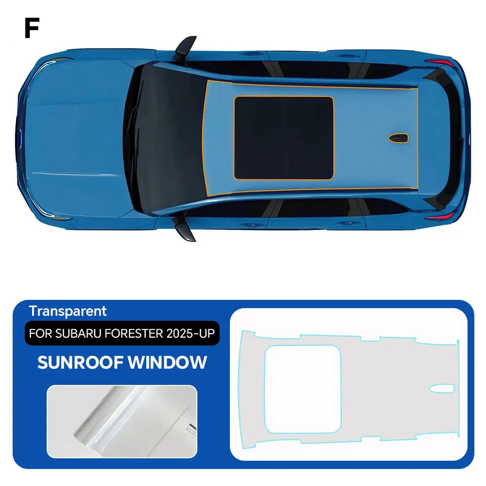 9Mil For Subaru Forester 2025-2026 PPF TPU Pre-cut Paint Protection Film Anti-Scratch Invisible Clear Resistant Car Wrap Film
