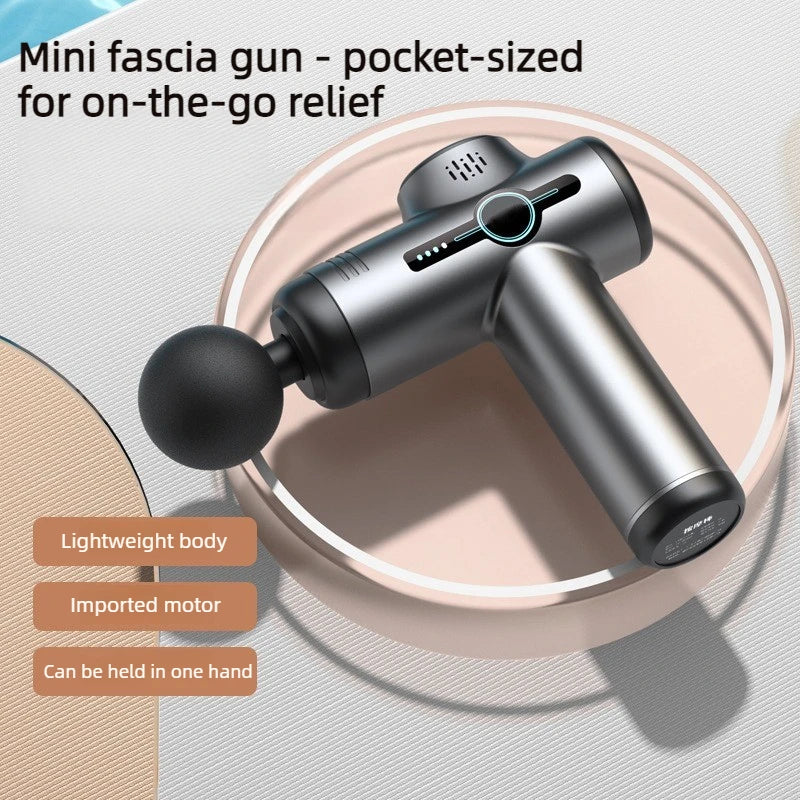 99 Speed Professional Muscle Massage Gun Massager for Neck and Back, Drop Shipping Fitness Equipment