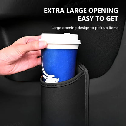 Car door cup holder Leather Automotive Drink rack Storage bin auto Back Seat cup holder Organizer car interior accessories 2030