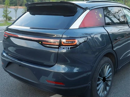 Car Style Rear Trunk Roof Spoiler Plate Fixed Wind Tail Lip Wing Cover For Leapmotor C11 2026 + Protector Decoration Accessories