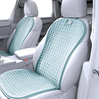 Car Gel Seat Cushion Silicone Mat Cool Gel Cooling Pad Universal Four Season Breathable Ventilate Vehicle Protector Mat Pad