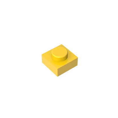 100g/588Pcs 3024 1x1 Brick Moc Short 1-Hole Color Spare Parts Compatible with Brick DIY Children's Toy Assembly Gift Box