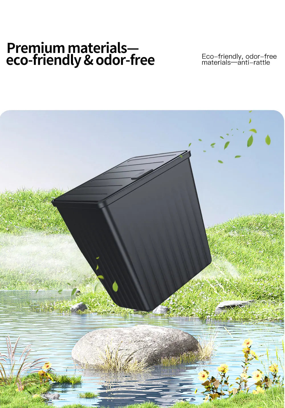 YZ For Tesla Model 3 Higland Y Juniper 2026 Rear Trash Can Storage Box With Cover Car Speical Organizer Umbrella Box Accessories