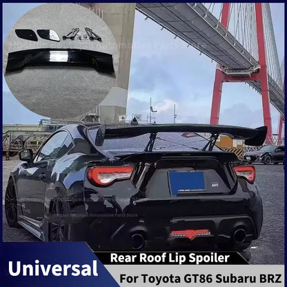 For Toyota GT86 Subaru BRZ Sedan Universal Rear Trunk Spoiler Wing Lip GT Car-Styling Rear Roof Diffuser Tail Fin Repack Tuning