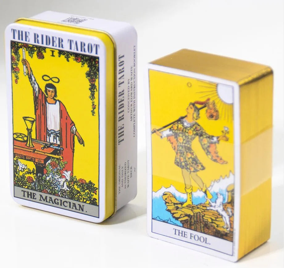 Beginner-Friendly Oracle Cards with Metal Tin Box, Self-Exploration & Party Game Cards, Perfect Gift for All Occasions