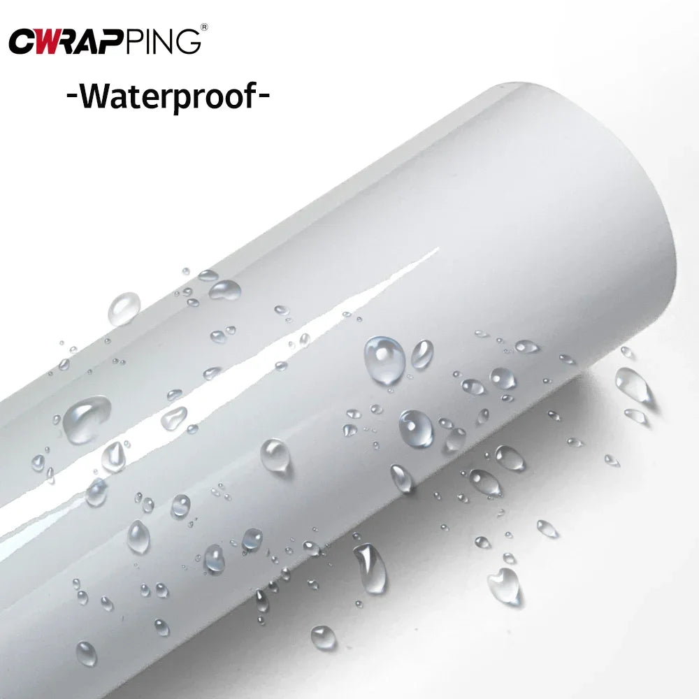 145cmx200cm Car Vinyl Wrap Hood Roof Cover for Car Tuning Accessories Custom Size Sticker Glossy White Auto Door Protective Film