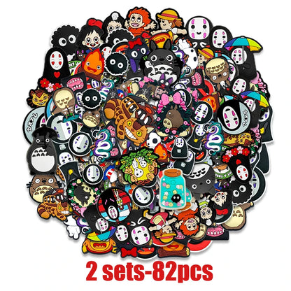 Japanese Cute Beast High-Quality Shoes Charms DIY PVC Shoe bag Accessories For Wristband Pendant Decoration Xmas Gifts