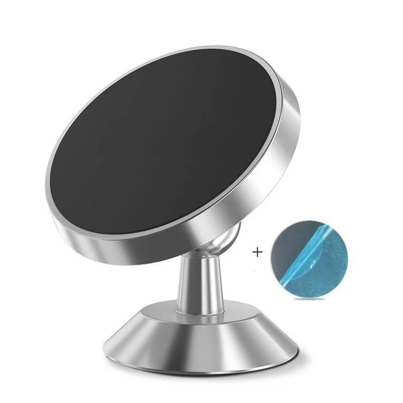 Magnetic Phone Holder for Car, Magnetic Car Mount for Cell Phone, 360° Rotation Universal Car Holder Fits All Smartphones