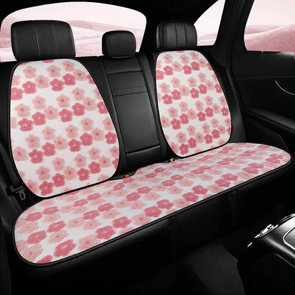 Winter Lamb Wool Car Seat Cushion Three-dimensional Flower Cute Women's Car Seat Cover Anti Slip Breathable Car Interior 2025