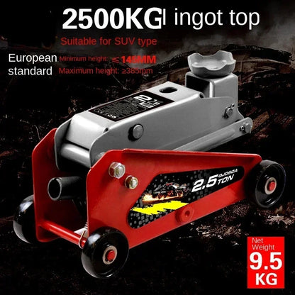2 Ton Hydraulic Horizontal Jack for SUV Sedan Car Portable Car Jack