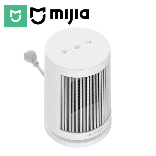 MIJIA Desktop Fan Heater,45° Oscillating,PTC Ceramic Indoor Electric Heaters,Compact Lightweight,CN Version With Adapter