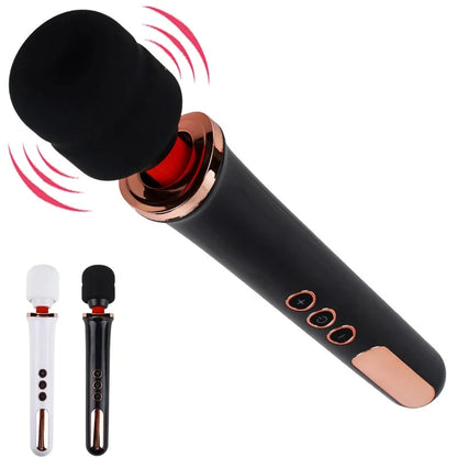 Magic AV Wand Vibrator for Women with 14 Powerful Modes Clitoris And G Spot Stimulator Female Masturbation Body Massager Sex Toy