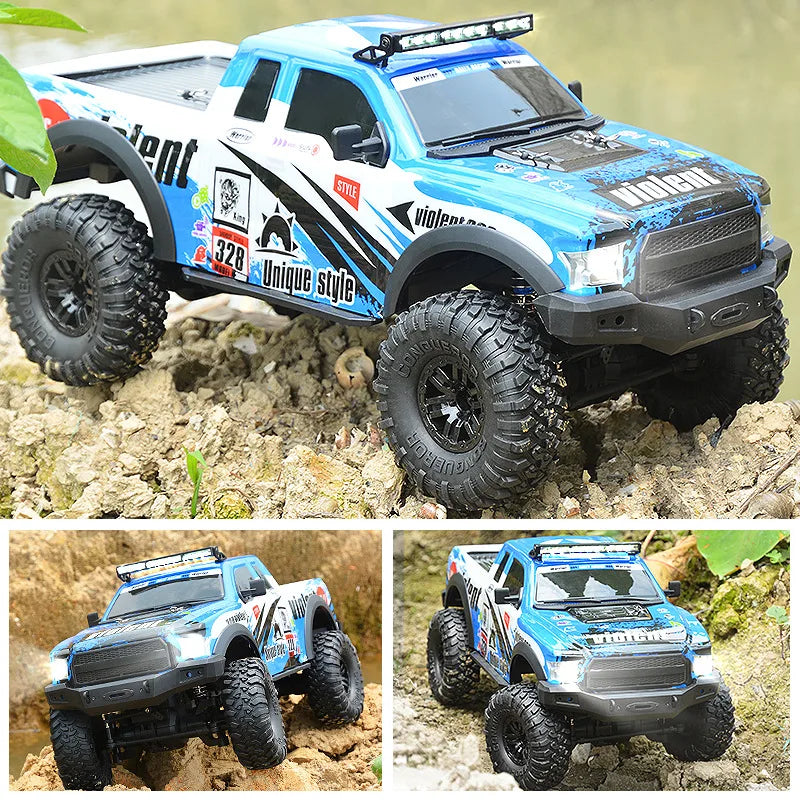 HB ZP1005 ZP1010 Remote Control Car 2.4g 4wd simulation Rc Car All-terrain 15km/h 1:10 Off-road Monster Truck Toy For Boys Gift