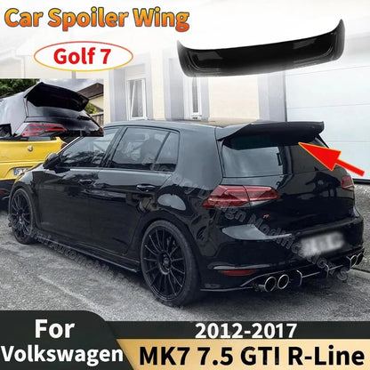 Car Spoiler Wing for Volkswagen Golf 7 MK7 MK7.5 GTI R-Line 2012-2017 OSIR Style Rear Roof Trunk Tail Fin Lid Guard Board Parts