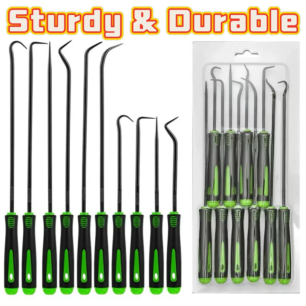 10/4Pcs Precision Pick and Hook Set, Car Auto Oil Seal/O-Ring Seal Gasket Pick Mini Precision Hooks Professional Puller Remover