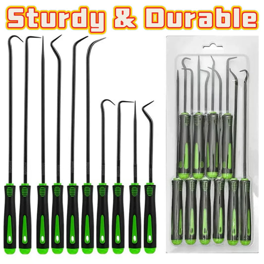 10/4Pcs Precision Pick and Hook Set, Car Auto Oil Seal/O-Ring Seal Gasket Pick Mini Precision Hooks Professional Puller Remover