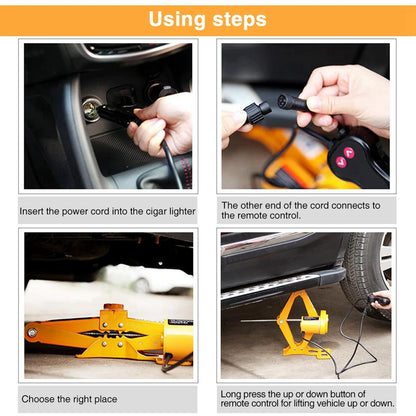 Electric Jack 2 Ton 12V  Automotive Car Automatic Electric Lifting Jack Garage and Emergency Equipment Lifting Jack Auto Jack