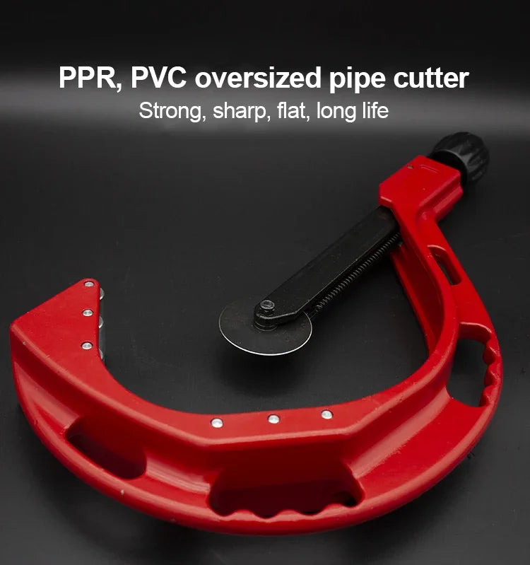 Metal Scissor 14mm-200mm PVC PP PE Bearing Copper Tube Plumbing Cutting Tool Roller Type Stainless Steel Manual Tube Cutter