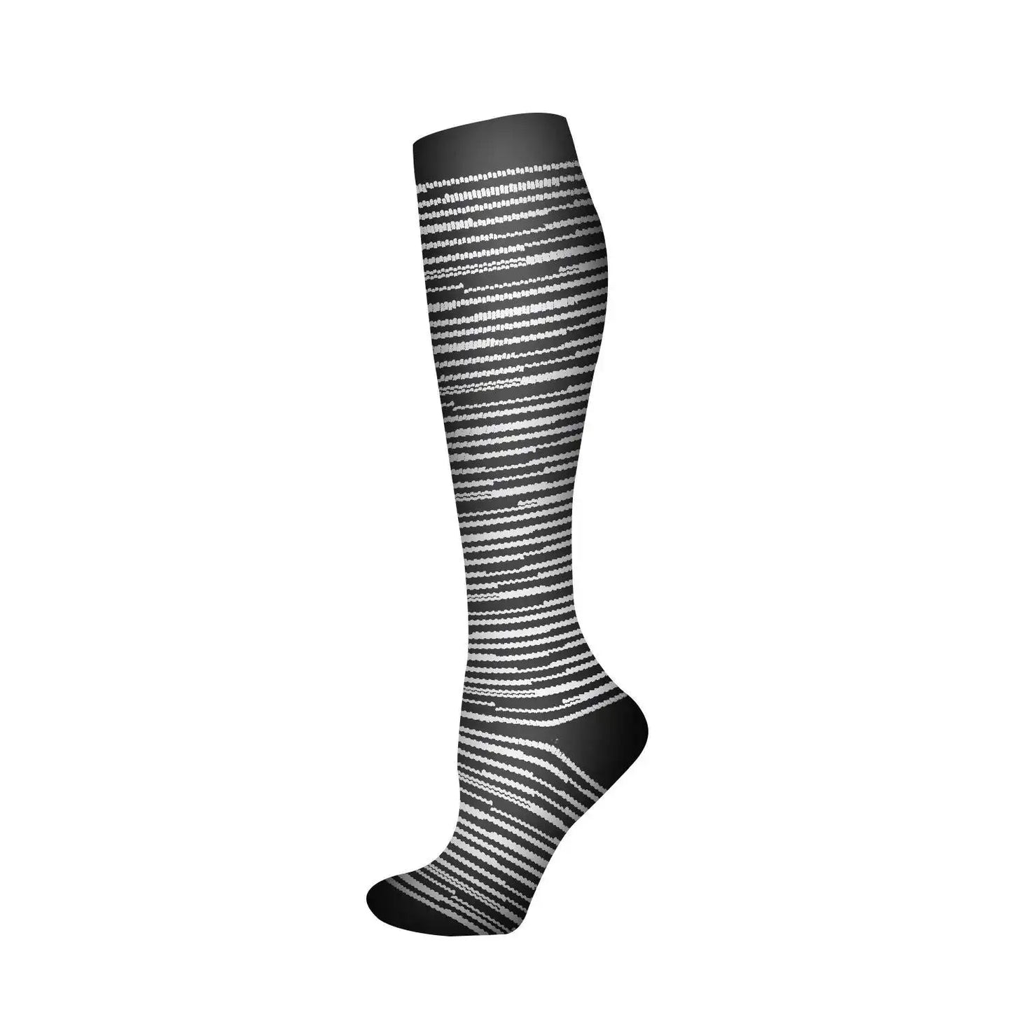 New Compression Socks Varicose Vein Nurse Sports Running Calf Pressure Stockings Protect Bare Feet Support Gradient Pressure