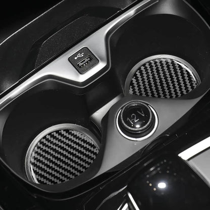 Real Carbon Fiber Car Accessories Black Trim Cover Soft Sticker For BMW 1/2 Series F40 F44 2020 2021 2022 2023 2024