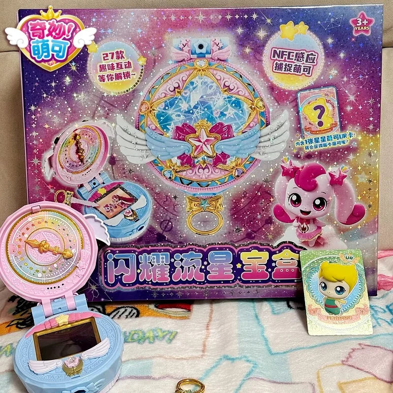 Hot Catch Teenieping Anime Figure Shining Meteor Season 6 Chinese Version 7 Toy Set Girl Sweetheart Doll Figurine Collection Toy