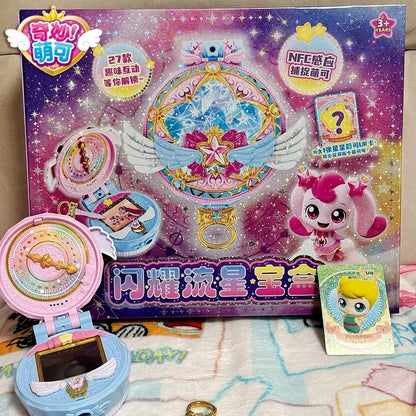 Hot Catch Teenieping Anime Figure Shining Meteor Season 6 Chinese Version 7 Toy Set Girl Sweetheart Doll Figurine Collection Toy
