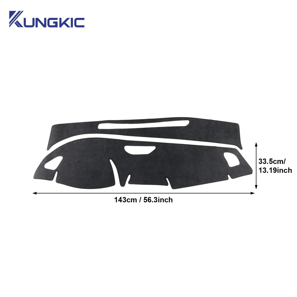 For Cupra Formentor/Cupra Leon/Seat Leon 2021 2022 2023 2024 2025 2026 Car Dashboard Cover Flannel Mat Avoid Light Pad