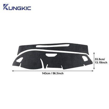 For Cupra Formentor/Cupra Leon/Seat Leon 2021 2022 2023 2024 2025 2026 Car Dashboard Cover Flannel Mat Avoid Light Pad