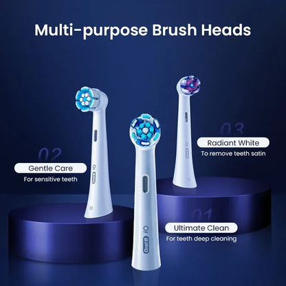 Oral B IO Series Replacement Brush Heads for Oral-B IO 2/3/5/7/8/9 Electric Toothbrushe Gentle Care Ultimate Clean Radiant White